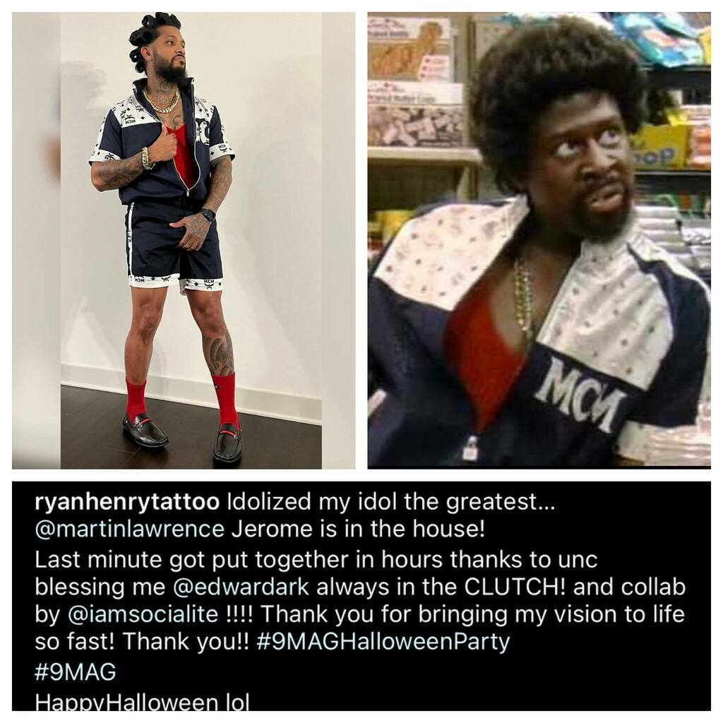 TheYBF's tweet photo. Jerome’s in the house! #RyanHenry #BlackInk https://t.co/izOAp8Ep0O https://t.co/UBkeqnkmGf
