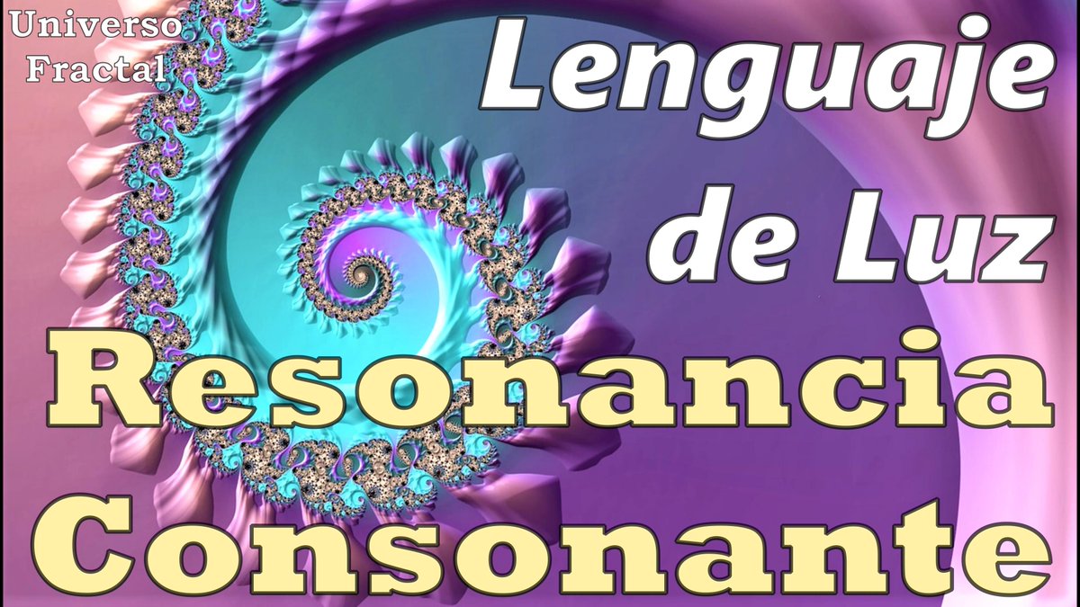 UniverFractal's tweet photo. Lenguaje de Luz para calibrar la Frecuencia de Vibración de nuestro cuerpo físico
#multidimensionalidad #lenguajedeluz #meditacion #EnergeticHealing #sanacionenergetica #LightLanguage #canalizacion
https://t.co/DVTCo2qycY a través de @YouTube https://t.co/ojpKYO5RS2