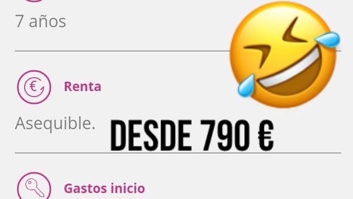 NiSocialni's tweet photo. Imaginemos una familia monoparental, con dos hijos de 4 y 6 años y cobrando el salario mínimo interprofesional, 965 €. ¿Podría acceder a esta vivienda "asequible"? @FundlaCaixa  #Inmocaixa  #mesadenegociacionya
#CaixaBankHablamos?
@AytoPinto https://t.co/2jeR0jUb75