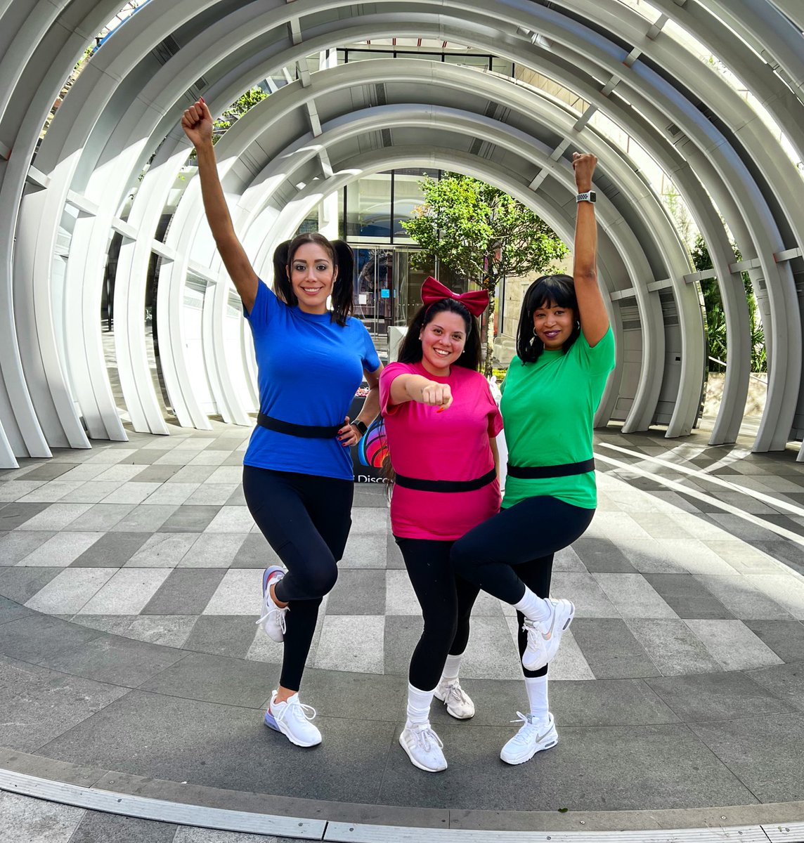 Had such a great time at the Halloween event at the <a href="/ATTDistrict/">AT&T Discovery District</a>! Shoutout to Shana and Delia for being PowerPuff girls with me! #LifeAtATT #IHXLife