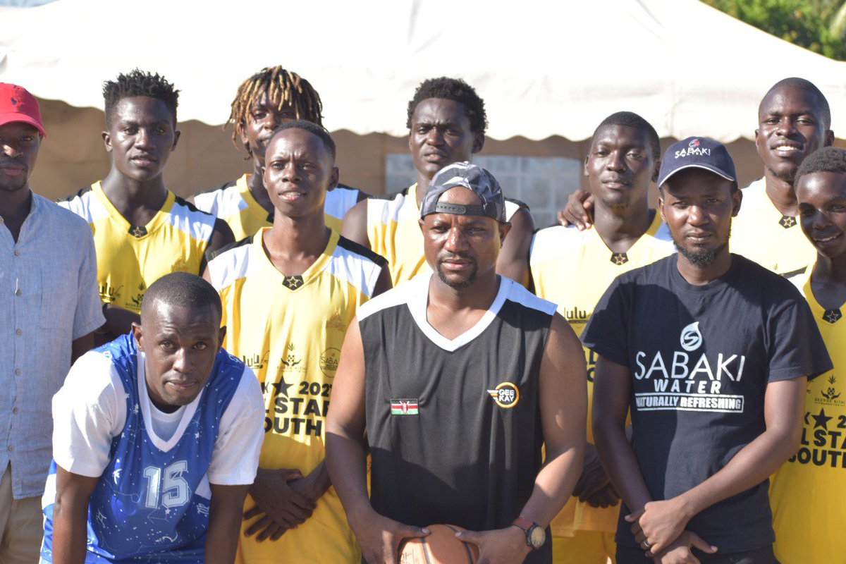 BAKKenya's tweet photo. 1st ever BAK ALLSTAR WEEKEND courtesy of @lulufmradio @sabakiwater @geekay003

Team South with our partners... 

#BAK2021
#BAKALLSTAR2021 
#Bepartofsomethingbigger
#lulufmradio
#sabakiwater https://t.co/El24RnaKzv