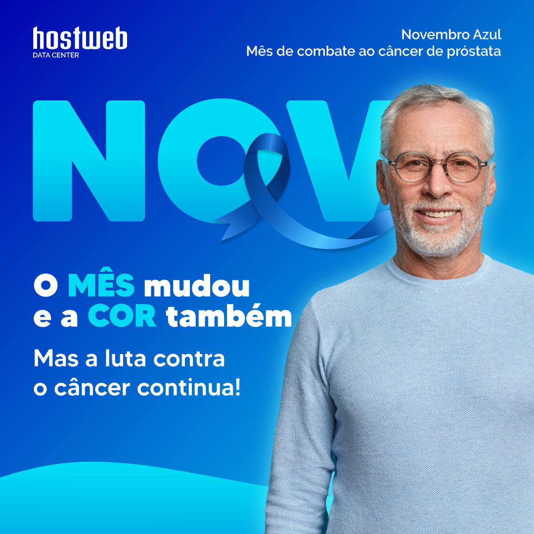 suahostweb's tweet photo. O mês mudou e a cor também! 💙
Mas a luta contra o câncer continua.

 #NovembroAzul tem o objetivo de desenvolver ações que estimulem a população masculina a dedicar mais atenção à saúde. O descuido pode custar a sua vida! https://t.co/RWJn6QN9Eg