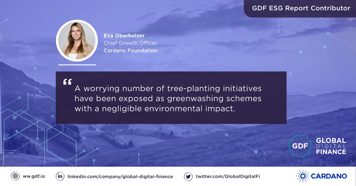 Cardano_CF's tweet photo. 📄NEW Report 
Check out "Bringing Programmable Transparency to Reforestation" highlighting our partnership with @veritree_  &amp; the technology used for the tracking &amp; verification process of tree planting. 
Full report: https://t.co/WOlvA8FDWR
@GlobalDigitalFi #Cardano #blockchain https://t.co/8jccsCXoJV