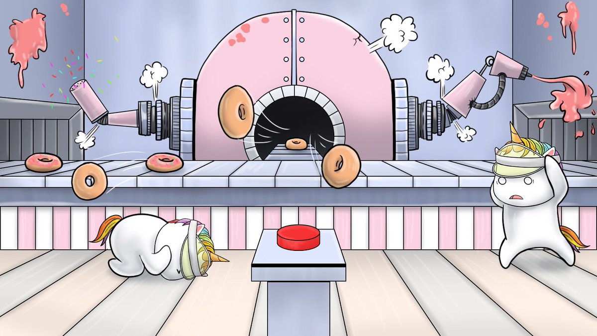 Chubbicorns_'s tweet photo. Oh no! 😱
The donut factory is going to blow up

Quick!! Save the donut factory!!
Quick!! We need a 250 RTs!!
Quick!! There's only three hours....

Save Chubbiverse ✨
Save the 🍩 donut factory.... https://t.co/tNinaFMvJx