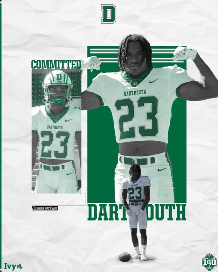 Blessed to announce my commitment to Dartmouth College 🌲#TheWoods #Committed