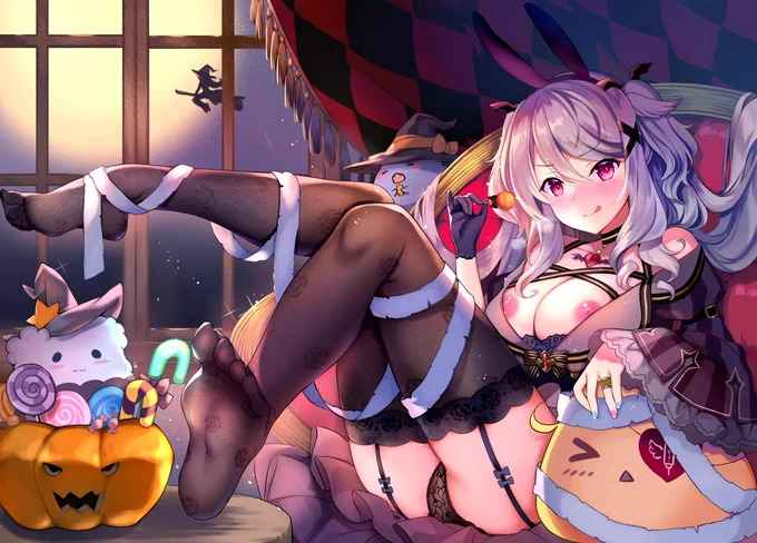 えっちえっちなヴァンパイア🍬
#いいタイツの日 #タイツの日 