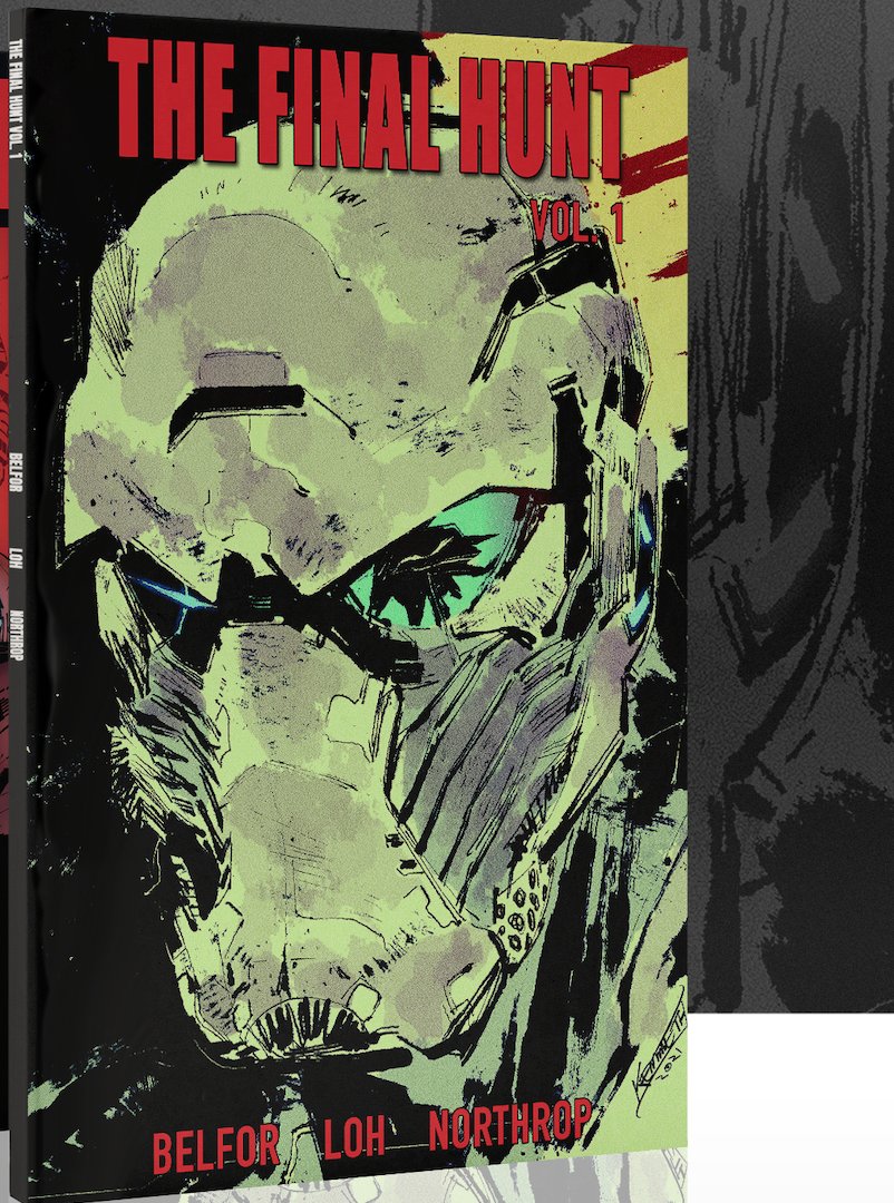 TheFinalHunt's tweet photo. VOLUME 1 COVER SNEAK PEAK
#makecomics #comics #TheFinalHunt #art #comicart #volume #scifi #action #moretocome #SneakPeek https://t.co/lg0GAYQQ6Z