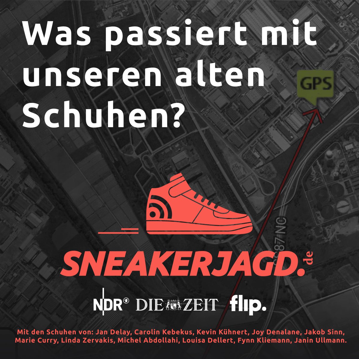 Christian Salewski (@csalewski) on Twitter photo "Lass mal alte Sneaker tracken, um zu zeigen, wo die landen", sagte <a href="/FelixRohrbeck/">Felix Rohrbeck</a> bei nem🍺 vor 1 Jahr.
Ich: "Hm, ganz geil, aber geiler wären Promi-Sneaker."
"Ernsthaft? Promi-#GPS-Sneaker tracken?"🤔
"Logisch! Wir nennen es #Sneakerjagd!"🤩
Und jetzt so sneakerjagd.de "Lass mal alte Sneaker tracken, um zu zeigen, wo die landen", sagte <a href="/FelixRohrbeck/">Felix Rohrbeck</a> bei nem🍺 vor 1 Jahr.
Ich: "Hm, ganz geil, aber geiler wären Promi-Sneaker."
"Ernsthaft? Promi-#GPS-Sneaker tracken?"🤔
"Logisch! Wir nennen es #Sneakerjagd!"🤩
Und jetzt so sneakerjagd.de