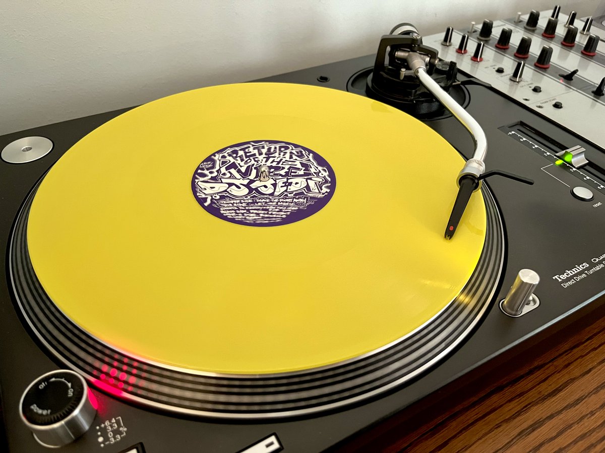 eddjedi's tweet photo. My latest release is out now on Acid Yellow vinyl! Just 220 copies, check it out here: https://t.co/K0R6Swkruj https://t.co/iC7rjeY3nH