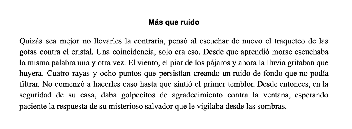 asami_writes's tweet photo. Más que ruido https://t.co/PBgPmdE8jC