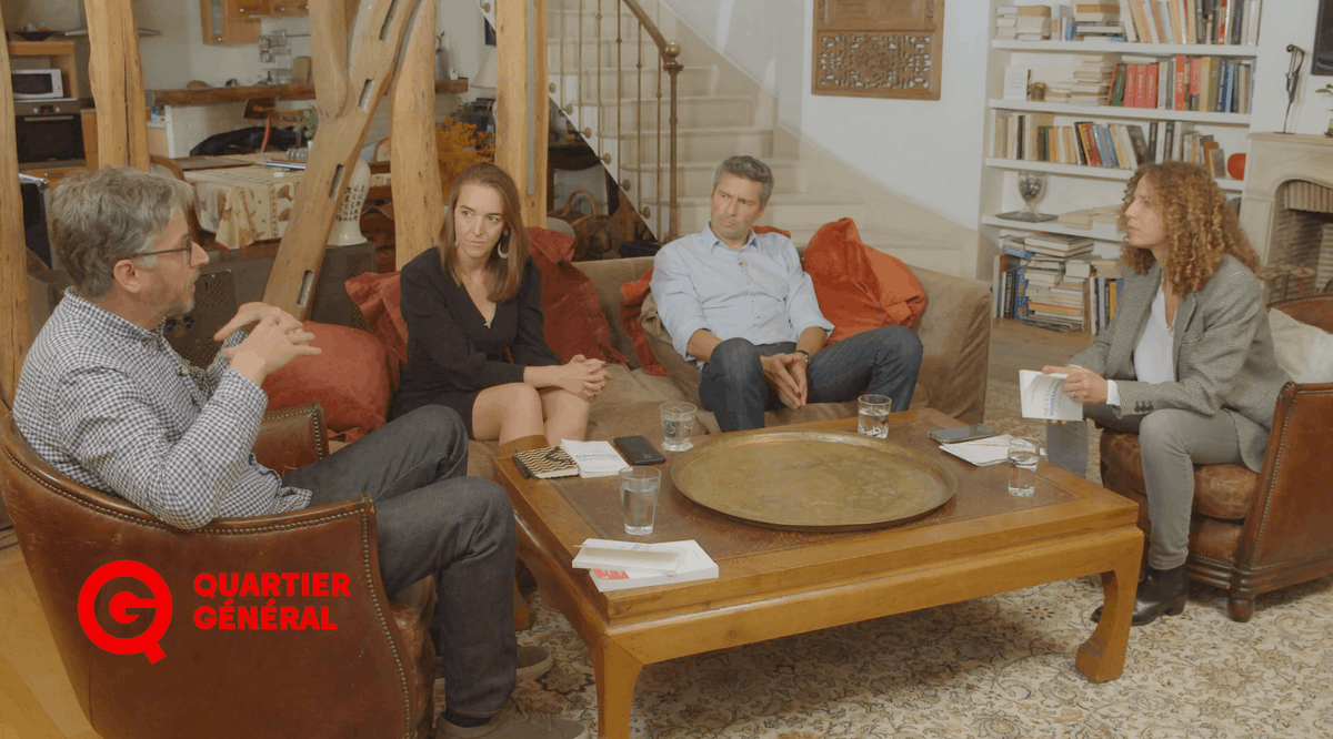 LibreQg's tweet photo. Clap de fin pour ce soir! Merci à @dav_cayla et aux Constituants @manonlebretton, @AvecCharlotteG et @FrancoisCocq pour ce riche entretien politique Le replay est dès à présent disponible à partir de 1€ ici 👉https://t.co/w7DeMtL3Fo https://t.co/xhoAhFd47e