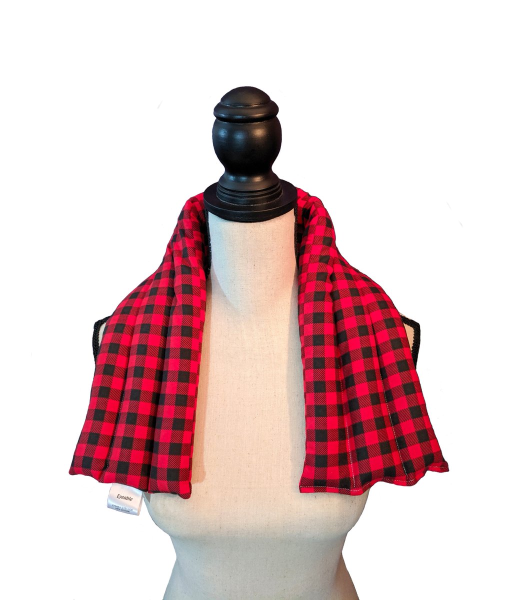 heatherwear's tweet photo. Cold days deserve warm evenings! Try a warm Aromatherapy Neck Wrap offered in 5 buffalo check colors. https://t.co/aJqPkMLfuM #herbalheatwraps #heatedneckwrap #aromatherapywrap #aromatherapypacks #neckwrap https://t.co/eMrJ5P62pF