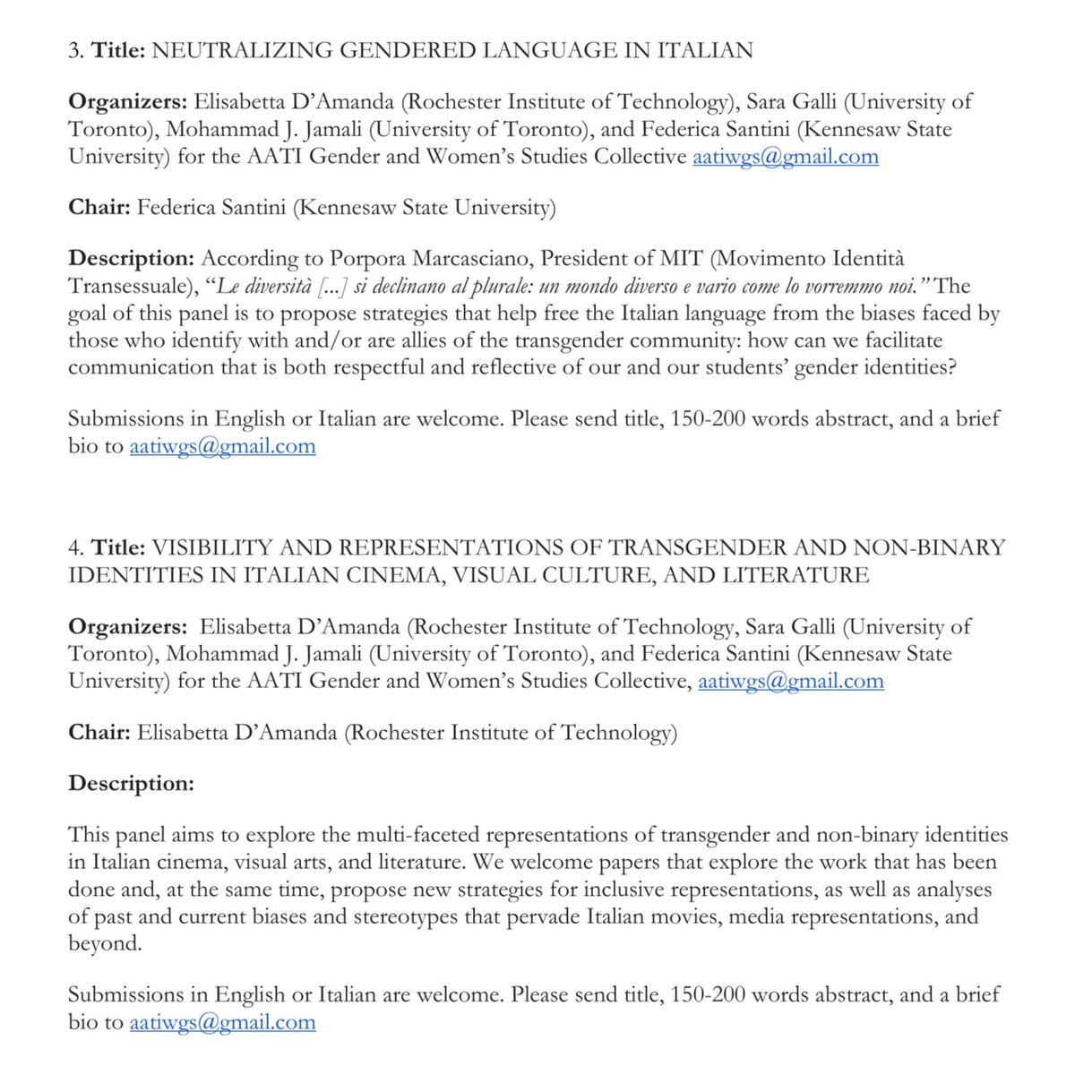 American Association of Teachers of Italian tweet media