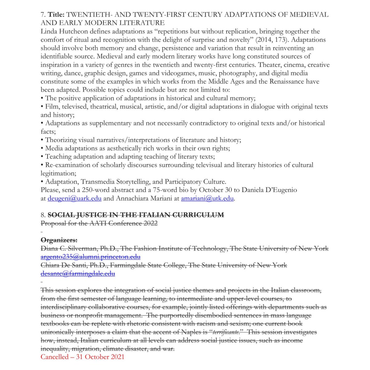 American Association of Teachers of Italian tweet media