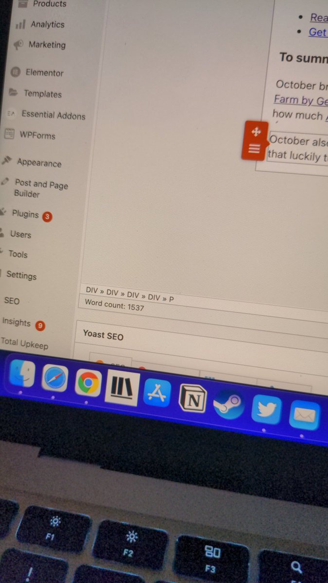 Lukesblog1's tweet image. 👀 Over 1,500 words written for my #OctoberRoundUp so far. It'll be out tomorrow!

Join my telegram to get it directly into your notification shade 👇
t.me/joinchat/3brbr…