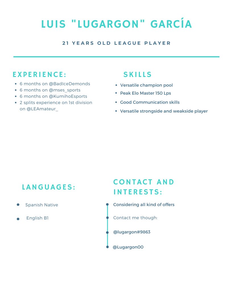 Lugargon00's tweet photo. Im still in contract with @KumihoEsports  but they allowed me to hear offers: 
RT's appreciated https://t.co/caaPmI7yxx
