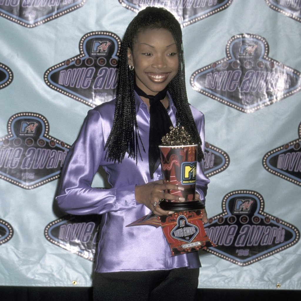 Brandy Norwood at the 1996 MTV Movie Awards, image size:1024x1024