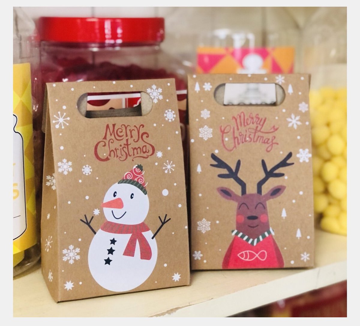 How cute are these! Just £2.00 each filled with 100g pick and mix and Christmas treats 🎅🏻

Order online here … trulyscrumptiousboutique.co.uk/store/Christma… #christmas #sweets #christmasgifts #christmassweets #christmastime #christmasiscoming