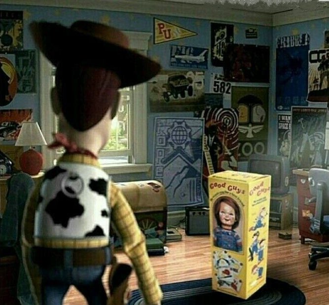 🔪💀 Well Looky Looky ....ANDY’S got a NEW FRIEND ! 🔪😳