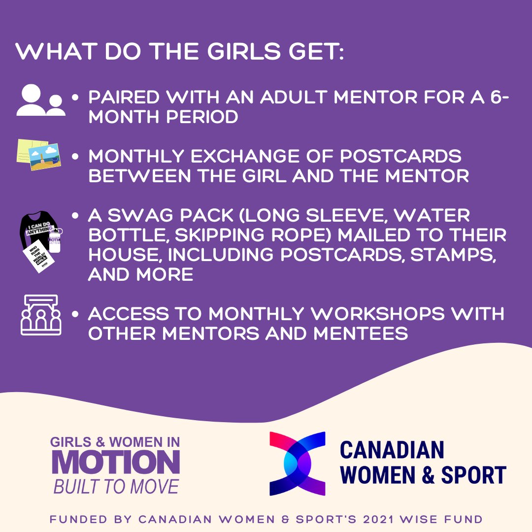 ✨CALLING ALL GIRLS, AGES 10-16 IN THE GTA: REGISTRATION IS STILL OPEN 😍✨! We are still recruiting an additional 11 mentees for our Pen Pal Mentor Program💌. This is a FREE program! Visit our website for more details: ow.ly/JP2J50GCNZO #Toronto #ScarbTo #GirlsInSport
