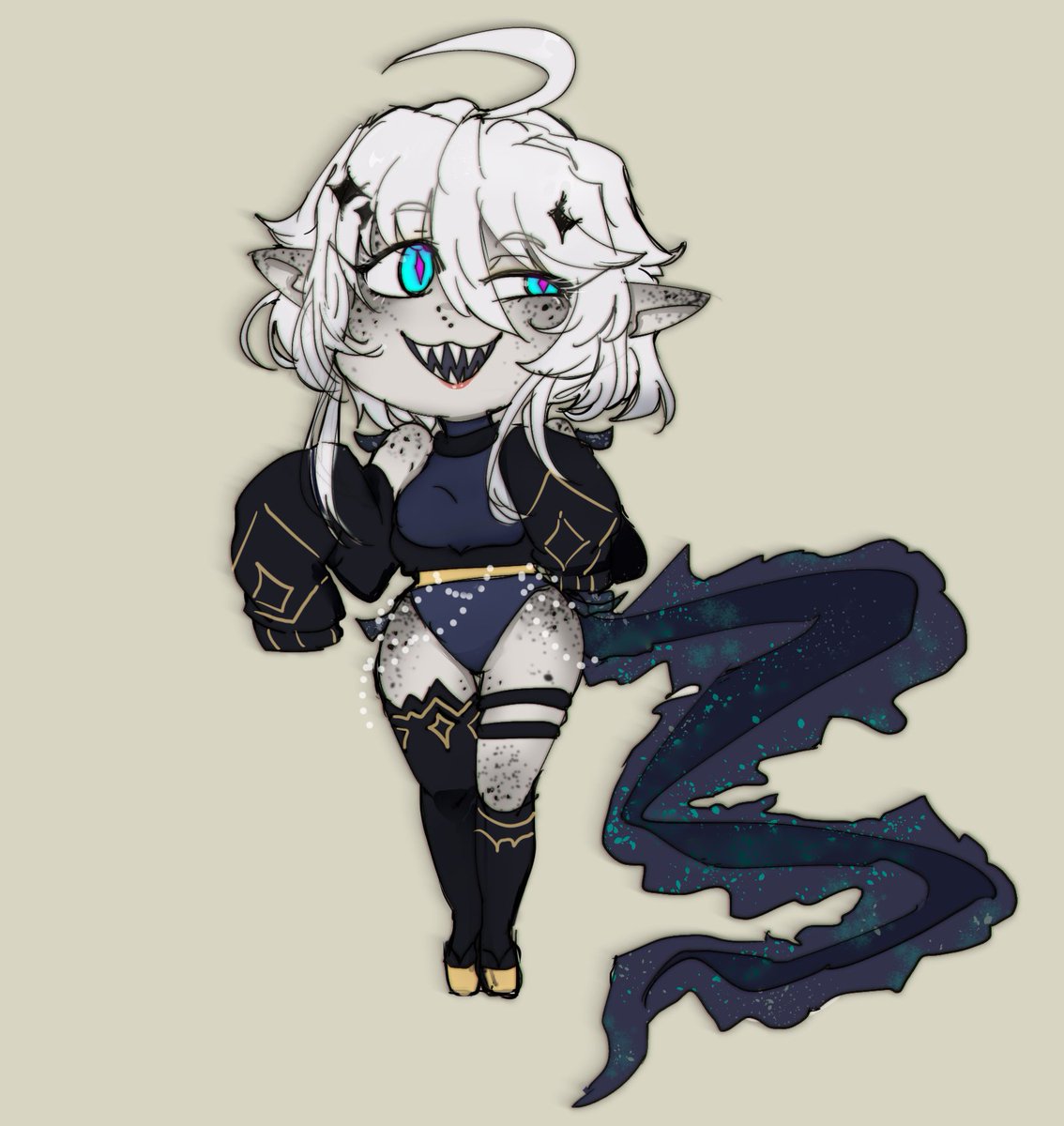 nori8bit's tweet photo. Mika the eel chibi :D #eellust https://t.co/VjL4QV1NHU