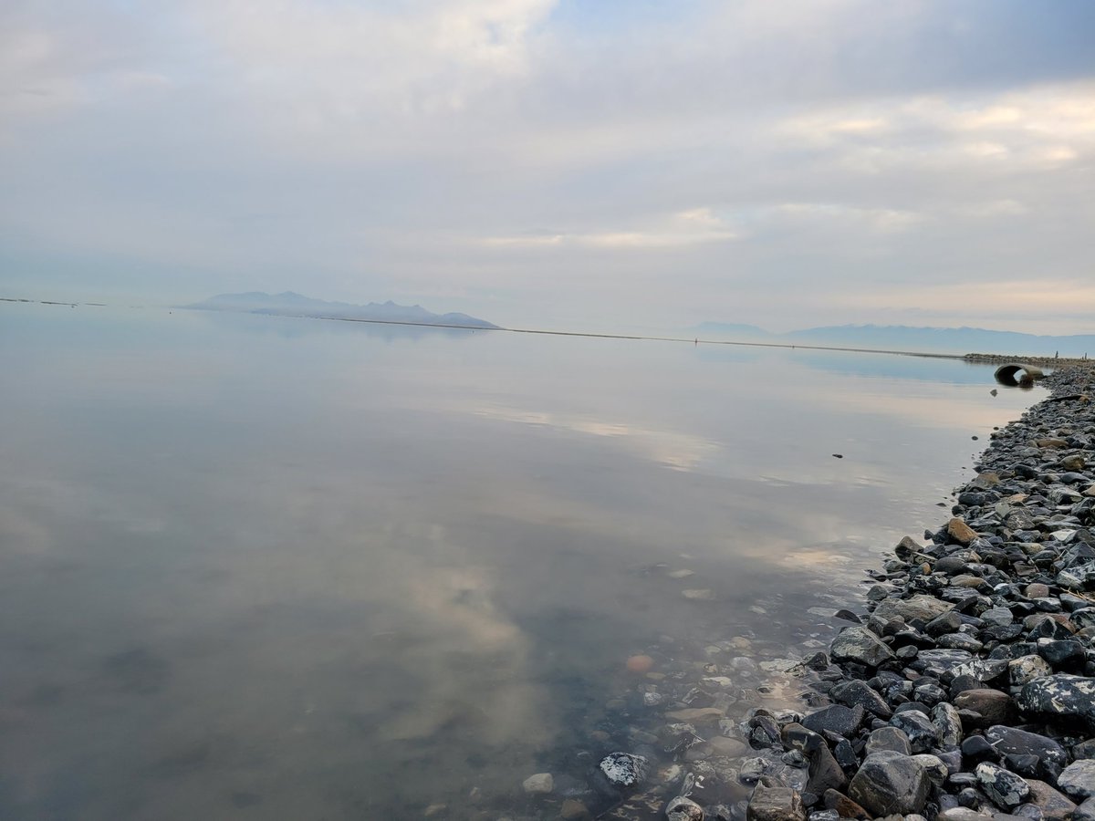 GreatSaltLakeSP's tweet photo. The lake was pretty still this morning
Caught some nice reflections
#GreatSaltLakeStatePark #GreatSaltLakeStateParkandMarina #GreatSaltLakeSP #GSLSP #UtahStateParks
#glass #MirrorWater https://t.co/28ye4fo2hJ