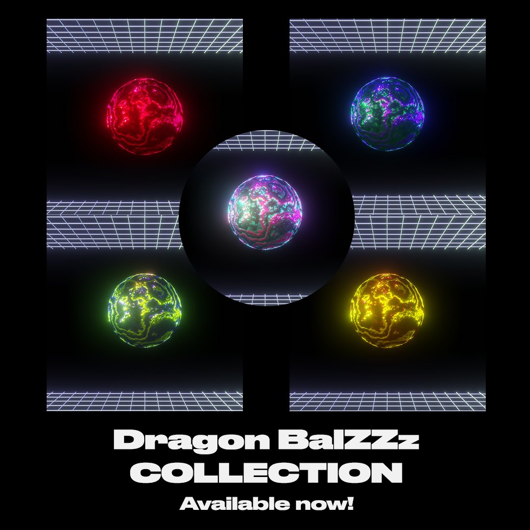 Limited collection with unusual 3D balls in different colors.
hicetnunc.xyz/objkt/465700
hicetnunc.xyz/objkt/465673
hicetnunc.xyz/objkt/465656
hicetnunc.xyz/objkt/465642
hicetnunc.xyz/objkt/465523

#balls #digital #3D  #dragon #ball #nftdrop #nftcollector #nftcommunity #hicetnunc2000 #OBJKT