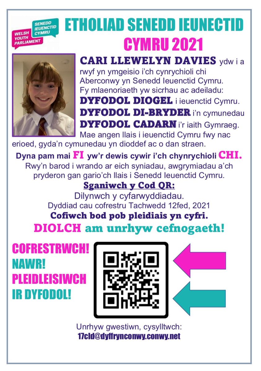 Mae pleidleisio nawr ar agor 🏴󠁧󠁢󠁷󠁬󠁳󠁿
orlo.uk/eRhCz