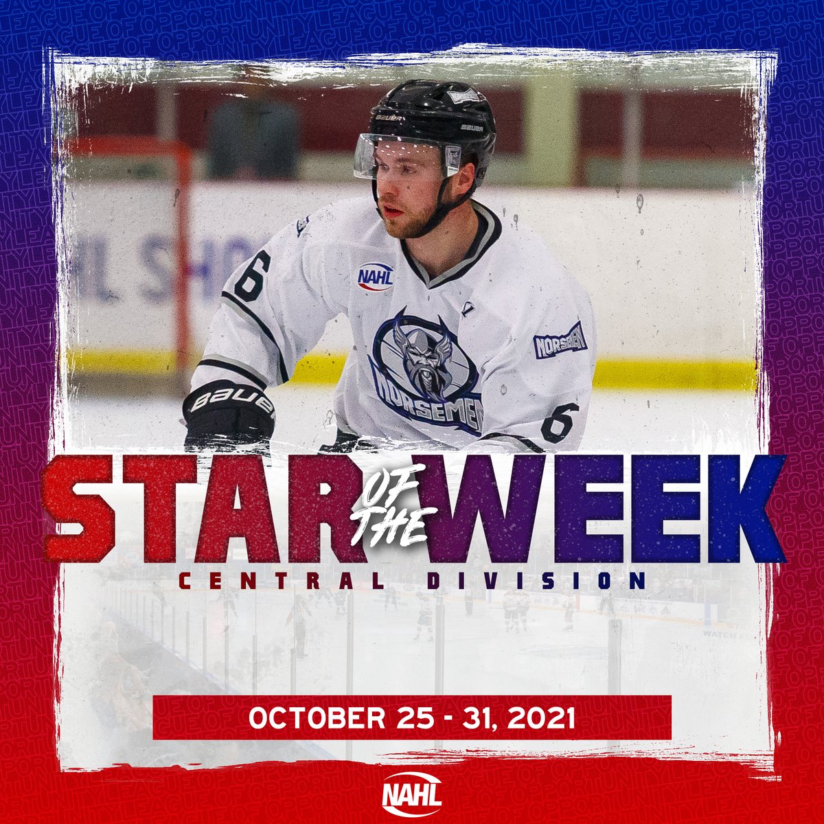 NAHLHockey's tweet photo. #NAHL @BauerHockey Central Division Star of the Week for October 25-31: Brandon Lajoie (@b_lajoie6), Forward, @StCloudNorsemen https://t.co/mQ2ks7E12M https://t.co/EiHaRSxkxd