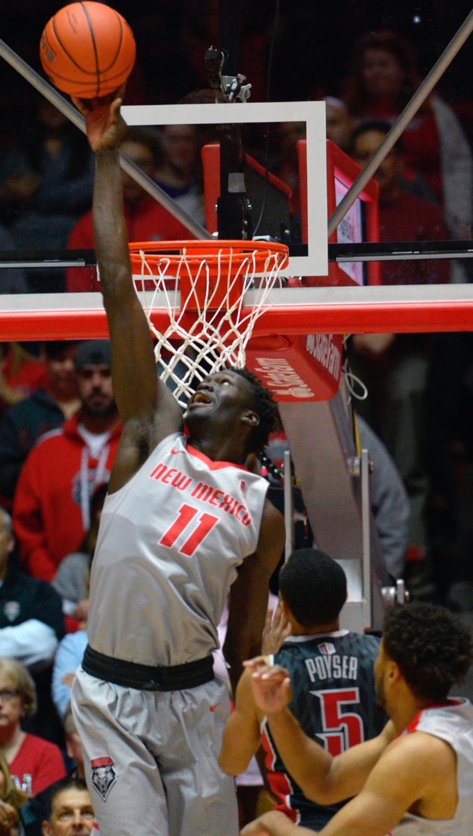 RobTalksLobos's tweet photo. Happy birthday to @UNMLoboMBB’s No. 6 All-Time Shot-Blocker, @obijaget! Hope it’s a great day, Big O!! @UNMLOBOS fans, make sure to check out Yummy’s, Obij and wife Ashlynn’s place!! The tastiest mini doughnuts and ice cream in town!
➡️ https://t.co/Lo4tz7fYqd
#GoLobos #WeAreNM https://t.co/KWXf5eZYOb