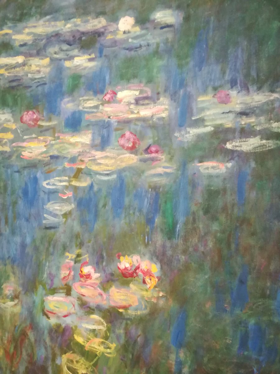 murielherve629's tweet photo. Détail des nymphéas au musée de l'orangerie https://t.co/ARmSgMITBT