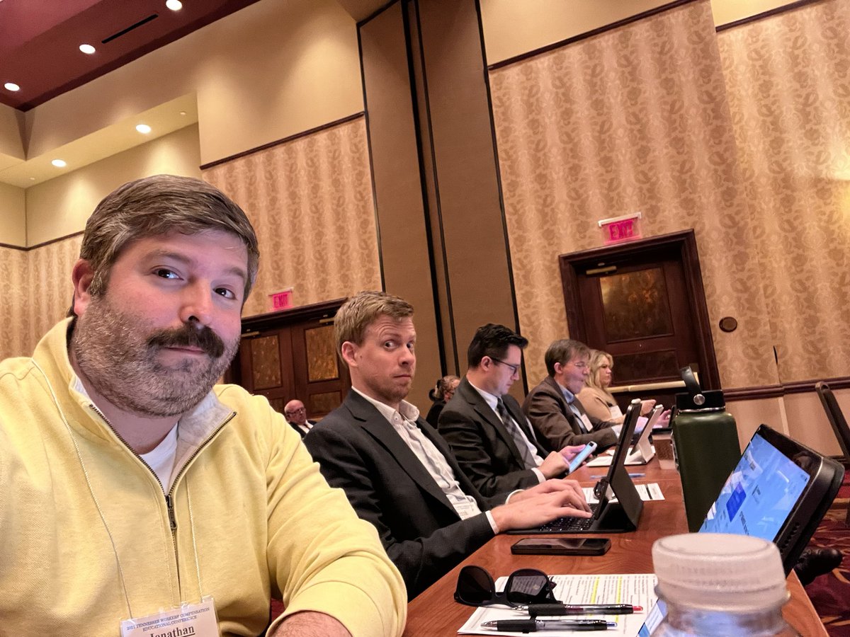 memphisworkcomp's tweet image. The full @forthepeople TN WC team is excited to be at the @TN_WorkComp conference. We are looking forward to bringing injured workers’ concerns to the forefront of these conversations throughout the week.