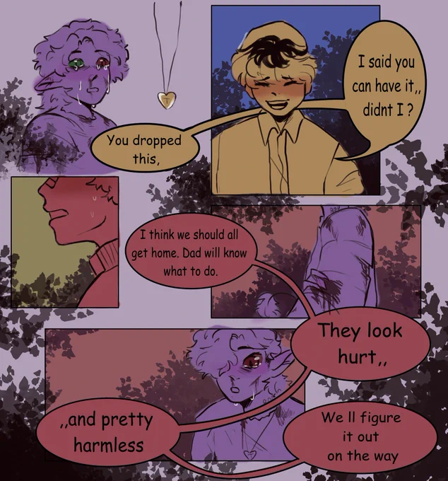 Part 4 of "How they met" (last part)
This is part of my Failure800 au 
//Blood for second page
.
#ranboofanart #tommyinnitfanart #tubbofanart 
Stay tuned for more :D 