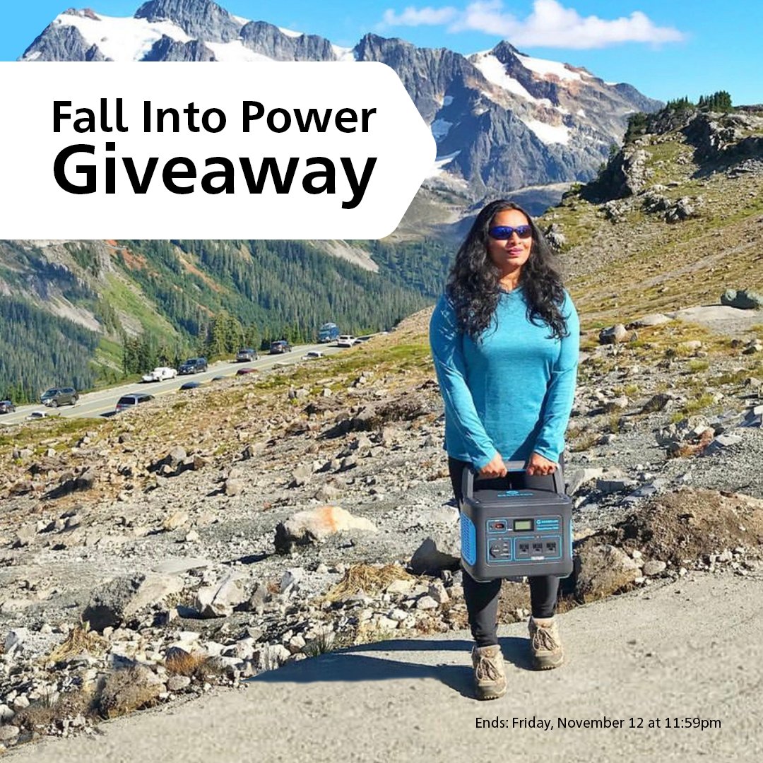 geneversepower's tweet photo. Increase your chances to win one of FIVE prizes from Generark in the Fall Into Power Giveaway!
Giveaway ends Friday, November 12 at 11:59pm.
https://t.co/QMmgMTYFtZ
#generark #fallintopowergiveaway #fallintopower https://t.co/4llV2Xpftm
