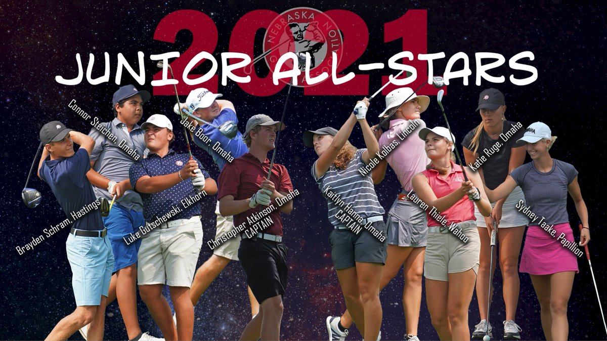 NebGolf (@ngagolf) on Twitter photo ⭐️ 2021 #NGAJuniorAllStars ⭐️
<a href="/BraydenSchram/">brayden schram</a>
<a href="/ConnorSteichen2/">Connor Steichen</a>
<a href="/Gootch31/">Luke Gutschewski</a>
<a href="/JakeBoor_Golf/">Jake Boor</a>
<a href="/c_atkinsonn/">Christopher Atkinson</a> (Captain)
<a href="/sportsgirlkait/">Kaitlyn Hanna</a> (Captain)
<a href="/NicoleKolbas/">Nicole Coco Kolbas</a>
<a href="/lauren_thiele/">Lauren Thiele</a>
<a href="/katierugeee/">Katie Ruge</a>
<a href="/TaakeSydney/">Sydney Taake</a> ⭐️ 2021 #NGAJuniorAllStars ⭐️
<a href="/BraydenSchram/">brayden schram</a>
<a href="/ConnorSteichen2/">Connor Steichen</a>
<a href="/Gootch31/">Luke Gutschewski</a>
<a href="/JakeBoor_Golf/">Jake Boor</a>
<a href="/c_atkinsonn/">Christopher Atkinson</a> (Captain)
<a href="/sportsgirlkait/">Kaitlyn Hanna</a> (Captain)
<a href="/NicoleKolbas/">Nicole Coco Kolbas</a>
<a href="/lauren_thiele/">Lauren Thiele</a>
<a href="/katierugeee/">Katie Ruge</a>
<a href="/TaakeSydney/">Sydney Taake</a>