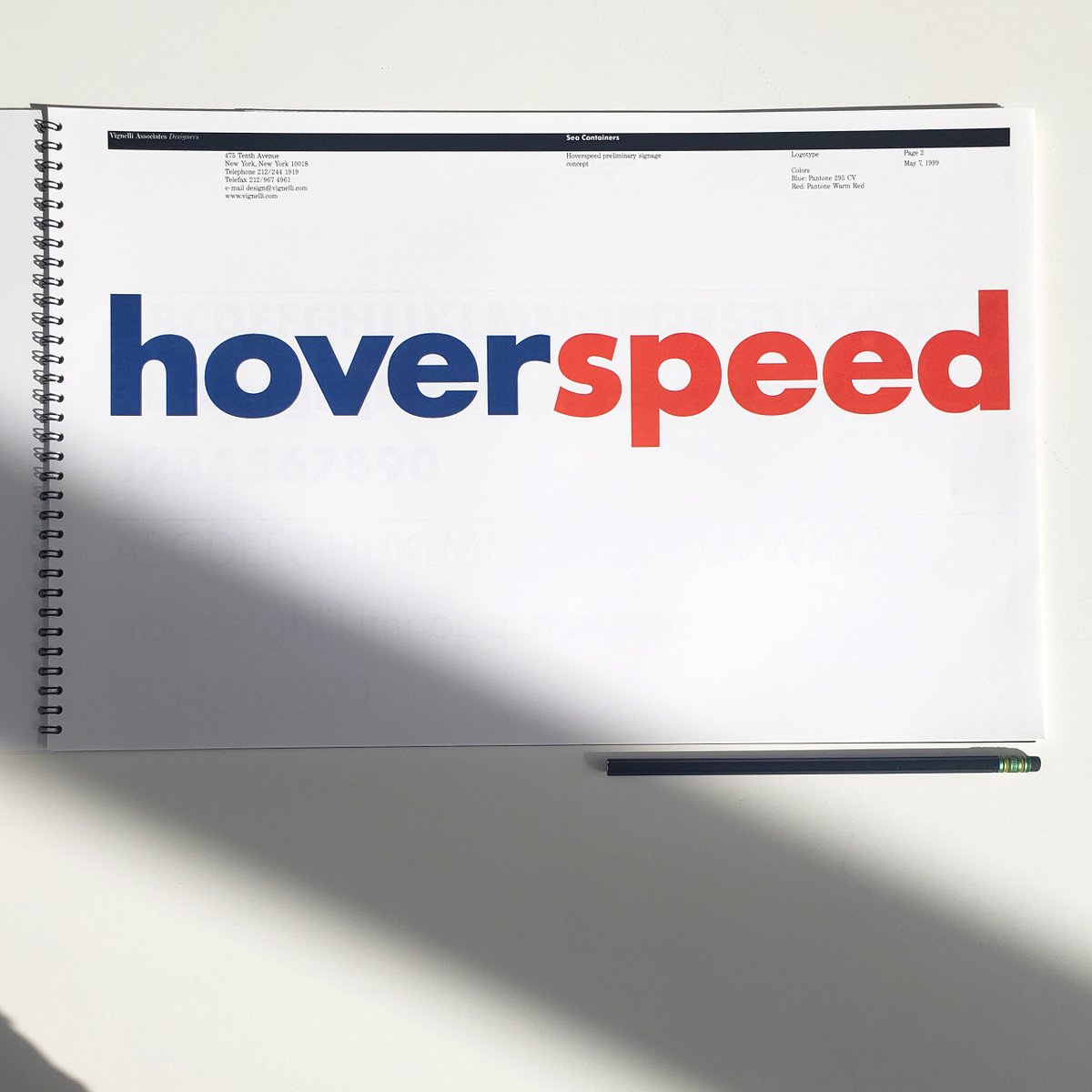 VignelliCenter's tweet photo. It's #manualsmonday! (almost) Every Monday an excerpt from a #standardsmanual from the #archives. Visual Identity System and Preliminary Signage Concept for ferry company #Hoverspeed, #design #Vignelli #DesignArchives #1990s More: https://t.co/n1yIA4Svcx https://t.co/vKlXBHvDNn