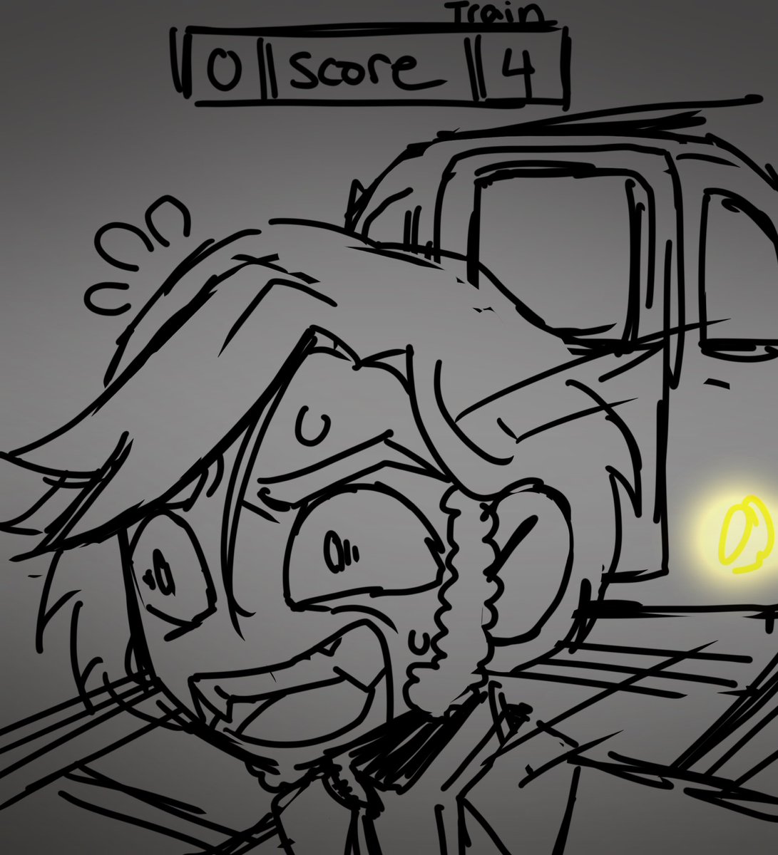 diane_demon's tweet photo. What playing Resident Evil 6 is like with doofus (@MisterFlatGrass) Pt.1
.
.
.
#digitalart #simplesketches #sketchdump https://t.co/CTJPMvQETt