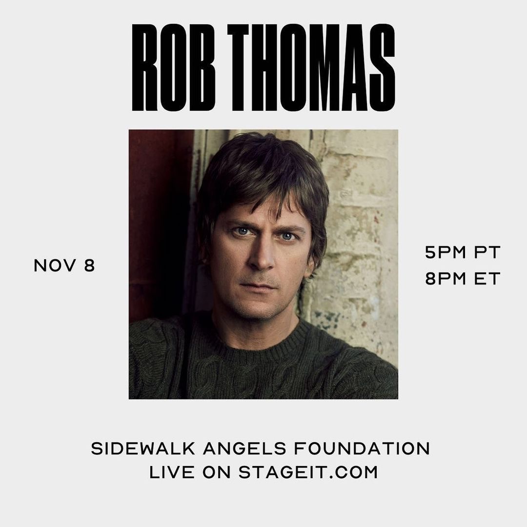 ThisIsRobThomas's tweet photo. Hope you guys join us for a special evening of music!
Proceeds from this fun night will benefit @sidewalkangels and go towards helping amazing no-kill animal shelters and rescues across the US and beyond!🐾@LFDHcom @Stageit #LiveStream https://t.co/TsRv5ZryJz