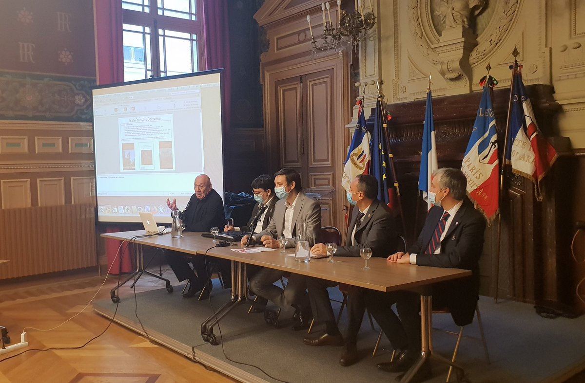 4/ Dessous politiques d'une guerre voulue des prussiens seuls pour faire leur unité, innovations militaires (parfois fumeuses), douleurs du siège parisien... Merci à Jean-François Decraene d'avoir fait revivre avec brio cette guerre oubliée de 1870.

#AG_SF_30oct21 #guerre1870