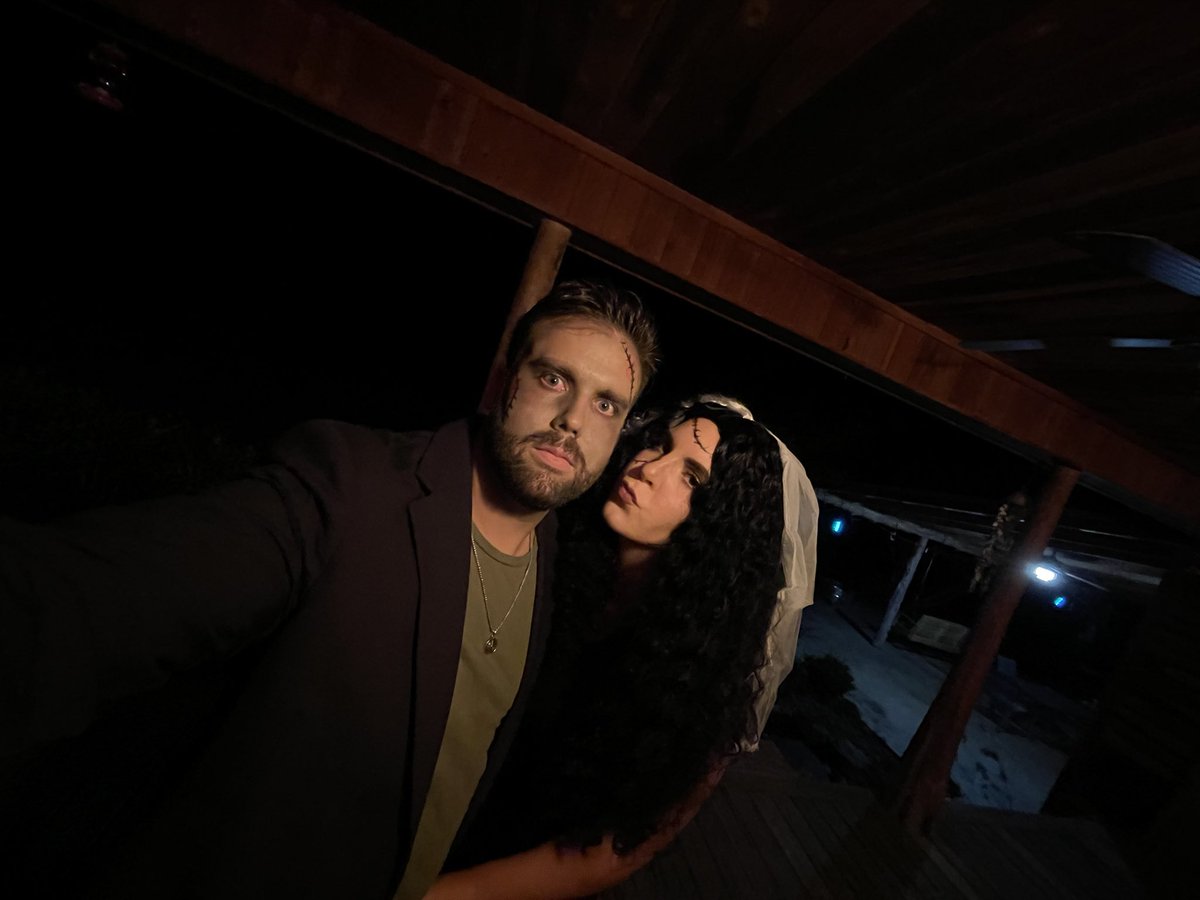DJBolerjack's tweet photo. “Give my creation liiiiiife!” - Young Frankenstein  
Great #Halloween with this beauty @cruttan16 https://t.co/c3EfSKvAXt