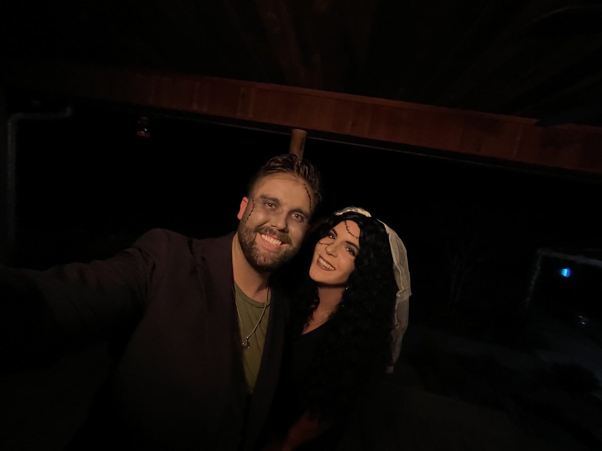 DJBolerjack's tweet photo. “Give my creation liiiiiife!” - Young Frankenstein  
Great #Halloween with this beauty @cruttan16 https://t.co/c3EfSKvAXt