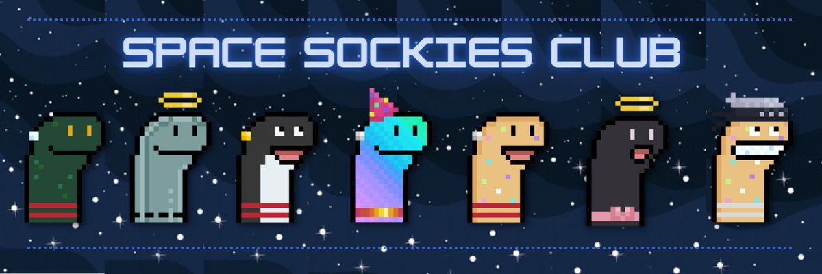 SpaceSockiesNFT's tweet photo. THE SOCKIES ARE COMING 🚀 https://t.co/NFuoJVI3y7