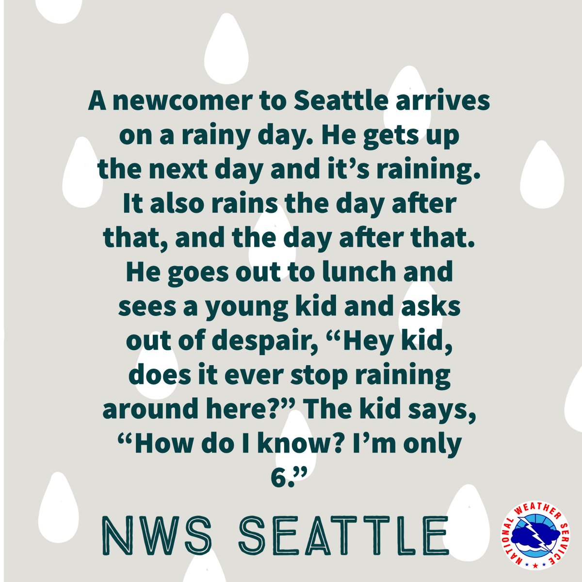 After those rain and daylight stats for November, here's a little Monday comic relief. 🤣 #wawx