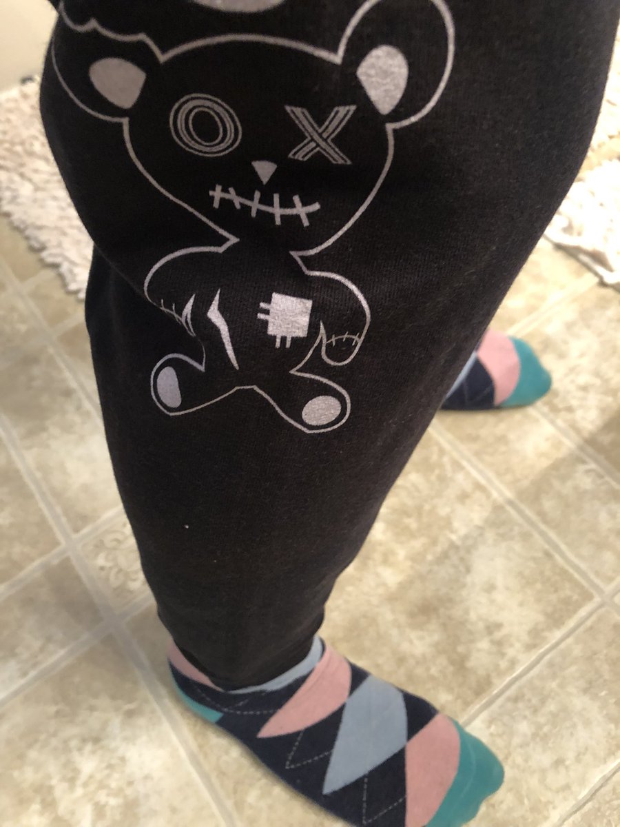 Carolina4Crypto's tweet photo. I’m Full Bear (logo…. It’s a good thing and truthfully one of the most bullish projects) on @zerodrew0 upcoming project and I just got my #DeadTed joggers so I’m on a whole other level. He changing the game & doesn’t even know it yet!! #Zer0BS LFG! So dope https://t.co/nV8d90IzGt