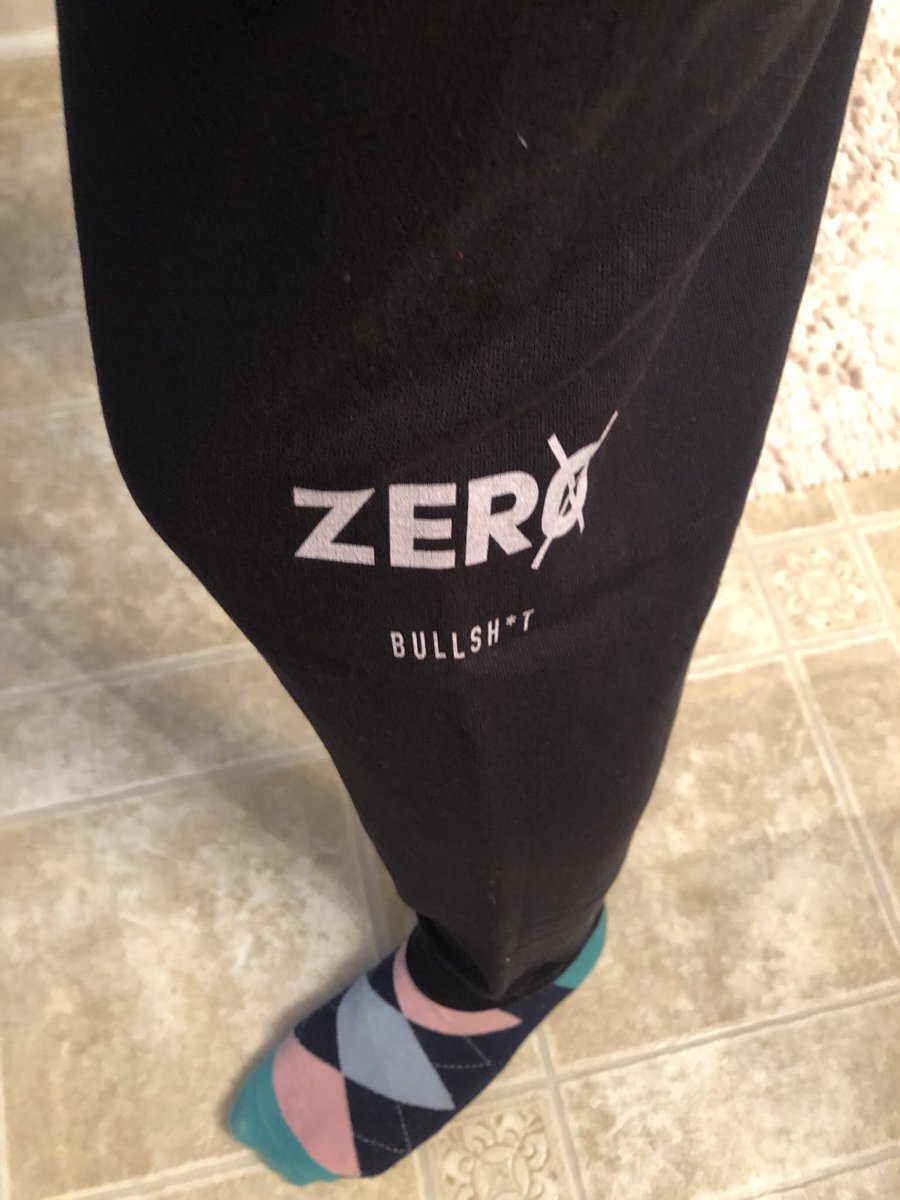 Carolina4Crypto's tweet photo. I’m Full Bear (logo…. It’s a good thing and truthfully one of the most bullish projects) on @zerodrew0 upcoming project and I just got my #DeadTed joggers so I’m on a whole other level. He changing the game & doesn’t even know it yet!! #Zer0BS LFG! So dope https://t.co/nV8d90IzGt