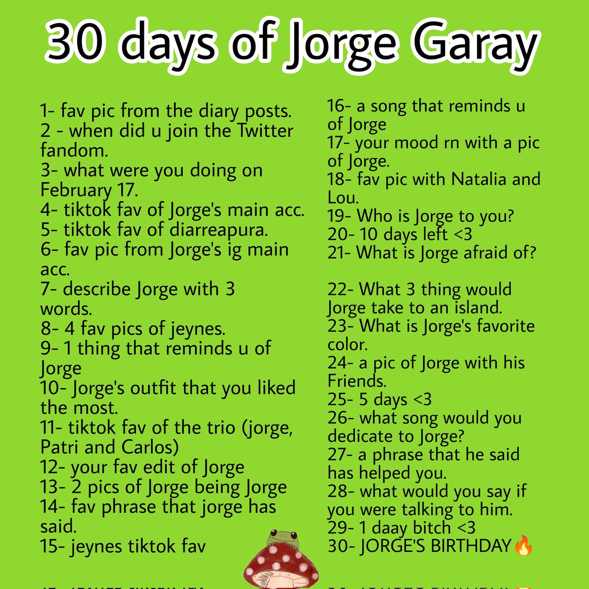 RawrJeyjey's tweet photo. #30daysofJorgeGaray https://t.co/Mglf9MBOIe