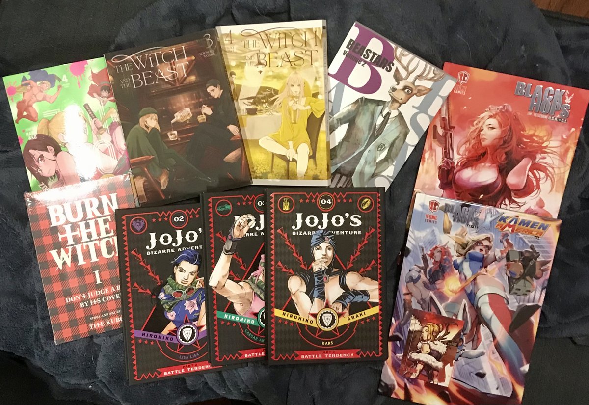 kerry_comcgrl77's tweet photo. Jackpot! #rightstuffanime #iconiccomics @PelleCreepy @POTUSThump https://t.co/IIPrFT2TNN