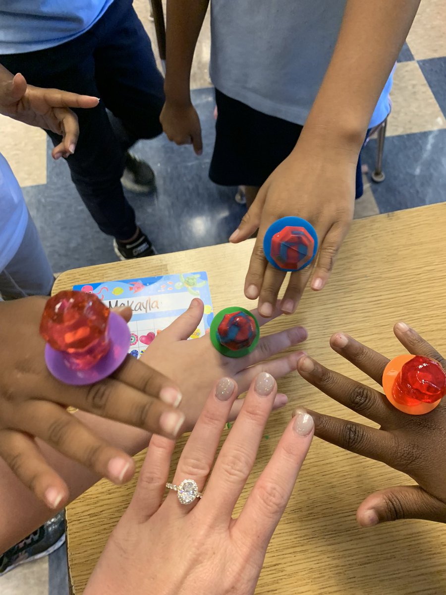 mrs_nehring's tweet photo. thank you @crousb for making today extra special and surprising us with ring pops! I loved being able to celebrate exciting news with my firsties💍 #lelyfamily https://t.co/1MBDdyhFfl