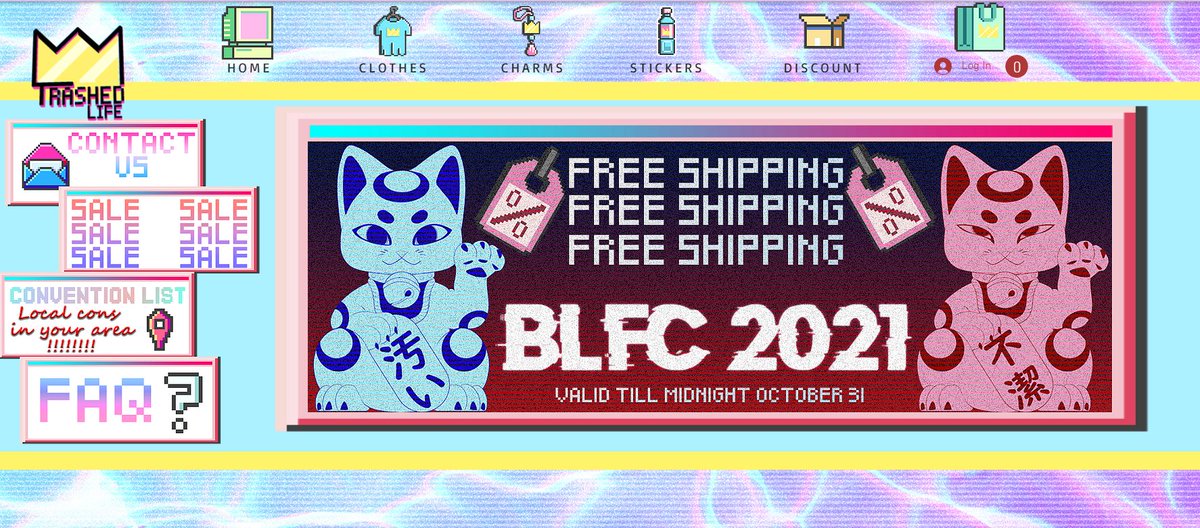 trashed_art's tweet photo. Our website has been updated with a fresh new look to help with navigability. Come check it out! Please pardon the dust, the website may have been wonky the last couple days. As a consolation, we've extended the free shipping code until Nov 2nd! https://t.co/wMnRbnphIa https://t.co/FGy9srhGGA