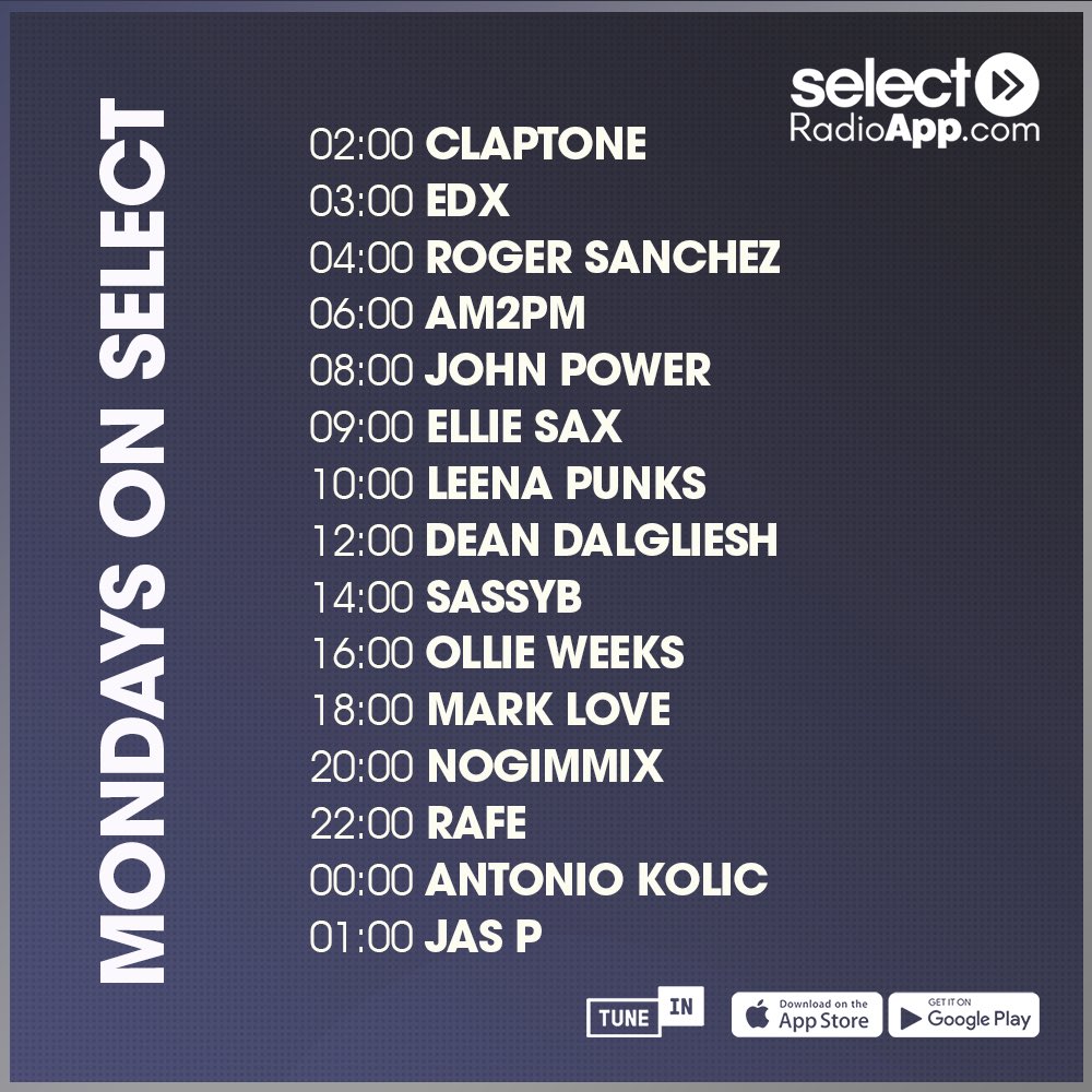 NOGIMMIX2's tweet photo. HEY! You! Yes YOU! Join Us #NOGIMMIX  @NOGIMMIX2 8-10PM(BST) Tonight On @SelectRadioApp https://t.co/wvnLRWL4r4 Providing Your #Eargasmic #BodyRocker Beats Playing Our Favourites From October 
#nevermissabeat 😘🎼 https://t.co/hM2MMzErjD